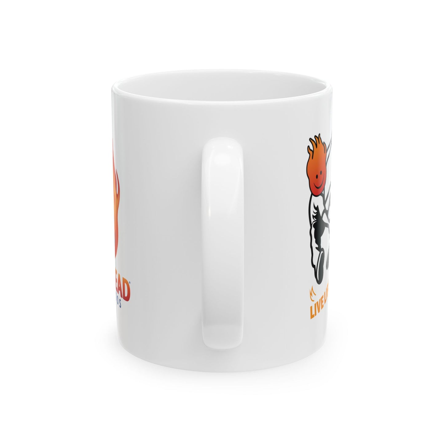 Live By The Burrito Mug