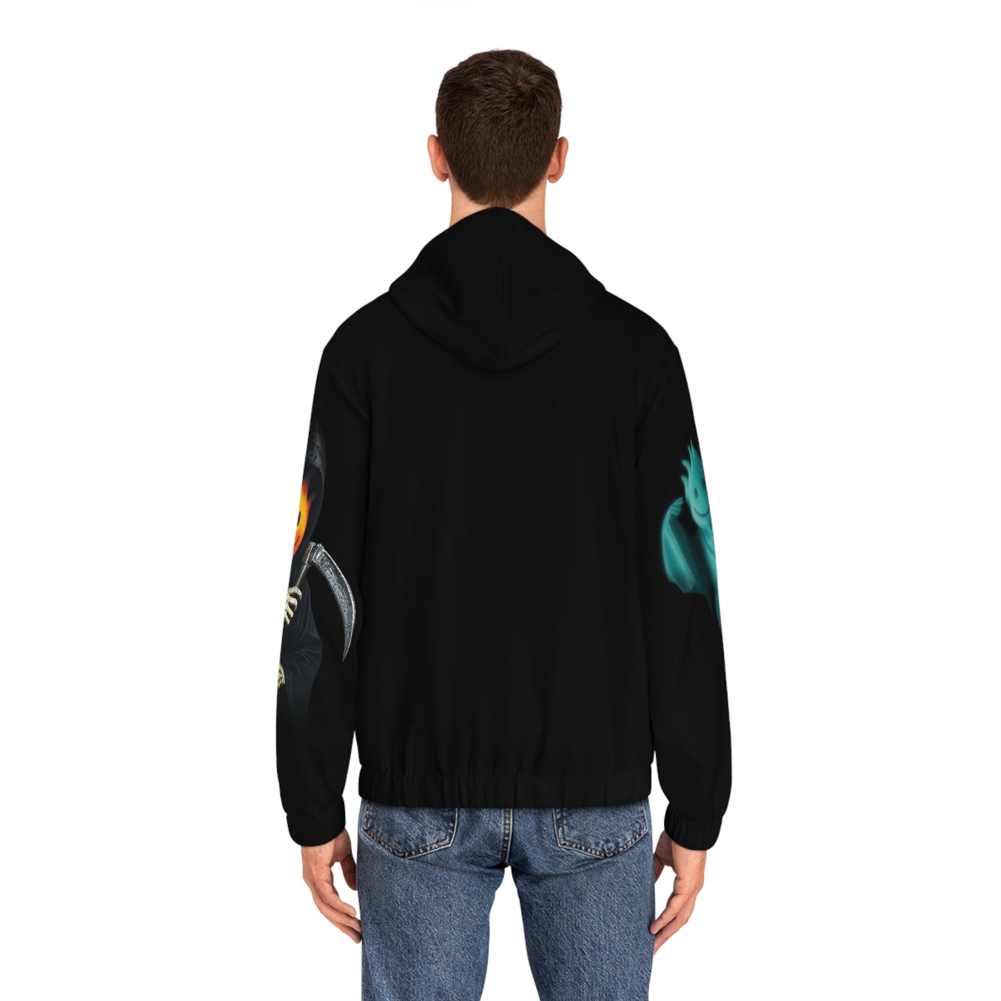 GHOST x REAPER ZIP-UP HOODIE