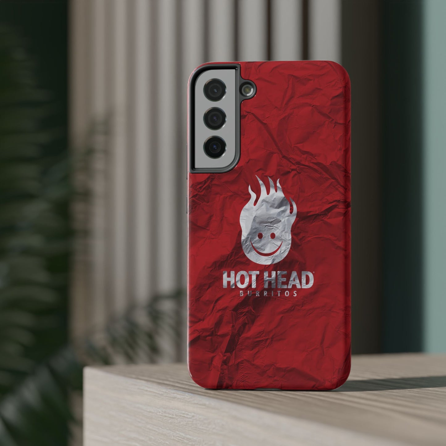 THE RED FOIL PHONE - Impact-Resistant Phone Case