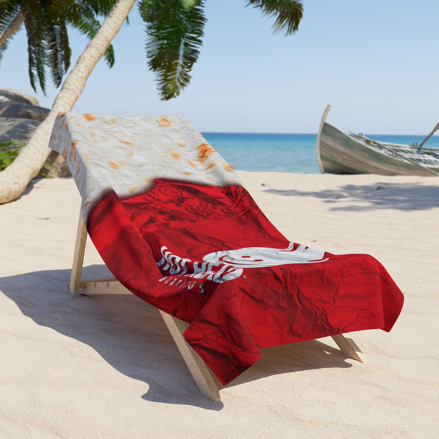 Ripped Foil Burrito Towel