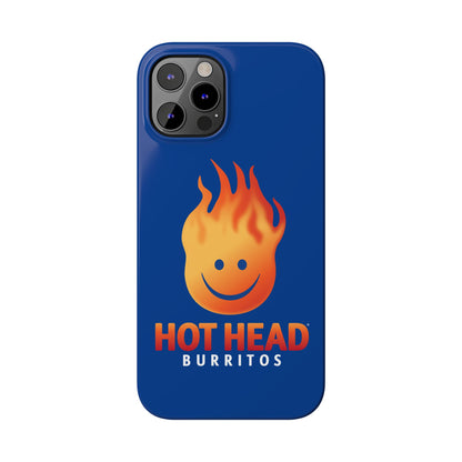 Hot Head Burritos Slim Phone Case - Fun & Playful Design for Fast Food Lovers