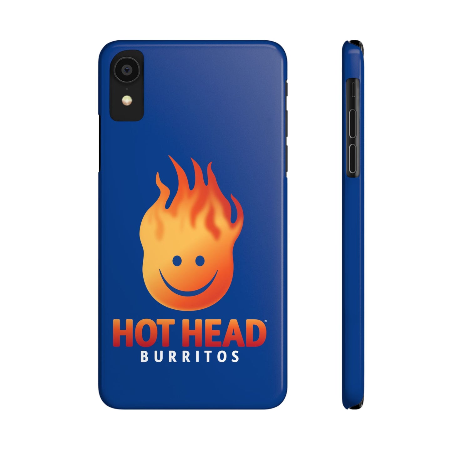 Hot Head Burritos Slim Phone Case - Fun & Playful Design for Fast Food Lovers