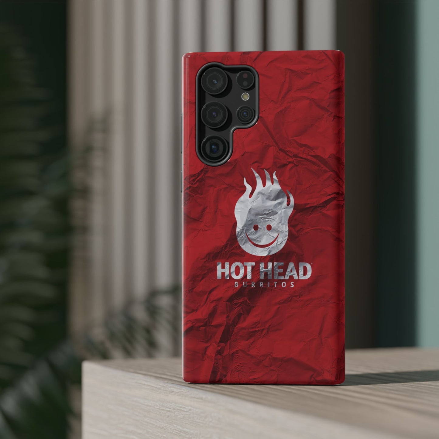 THE RED FOIL PHONE - Impact-Resistant Phone Case