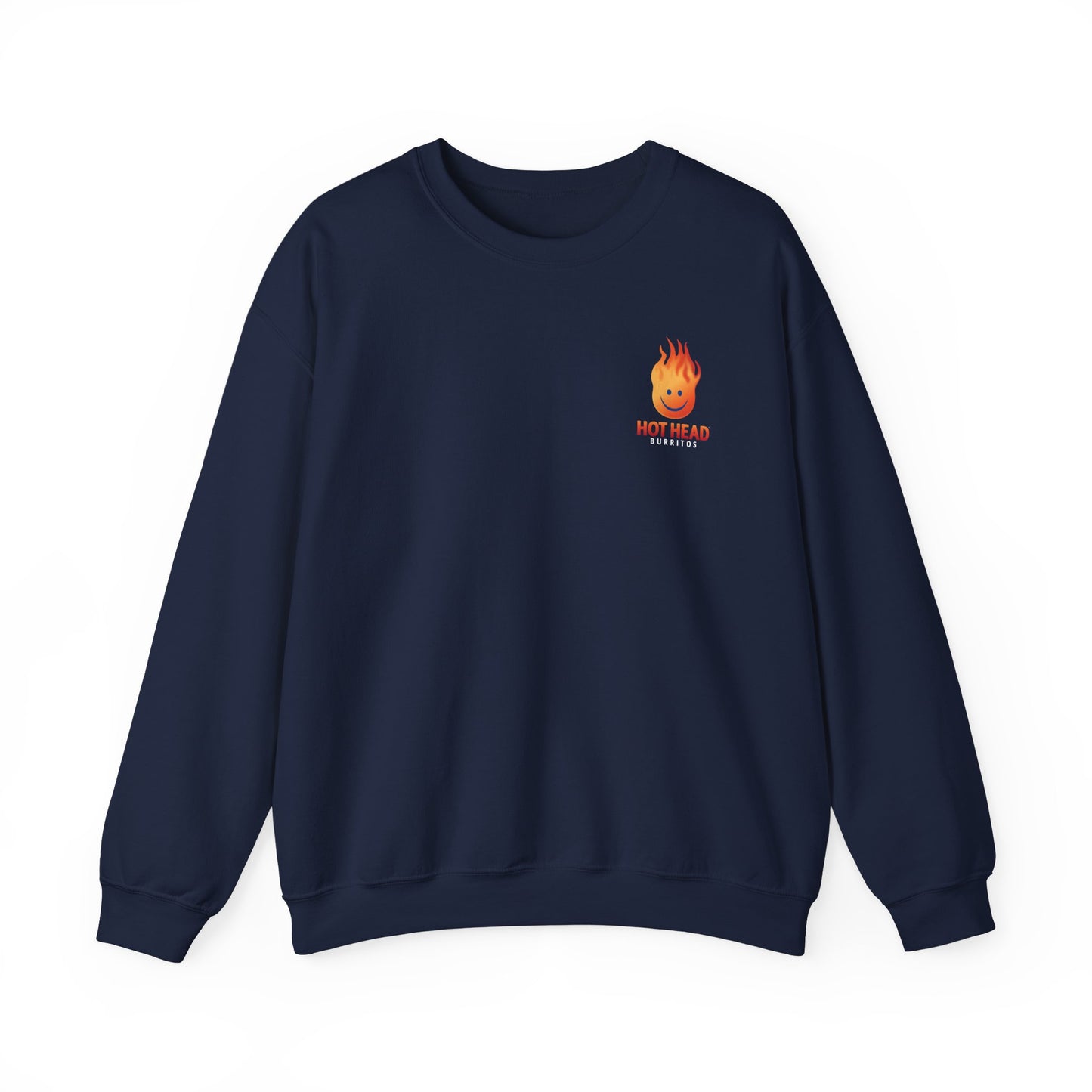 Attractive crewneck sweater - burrito powered