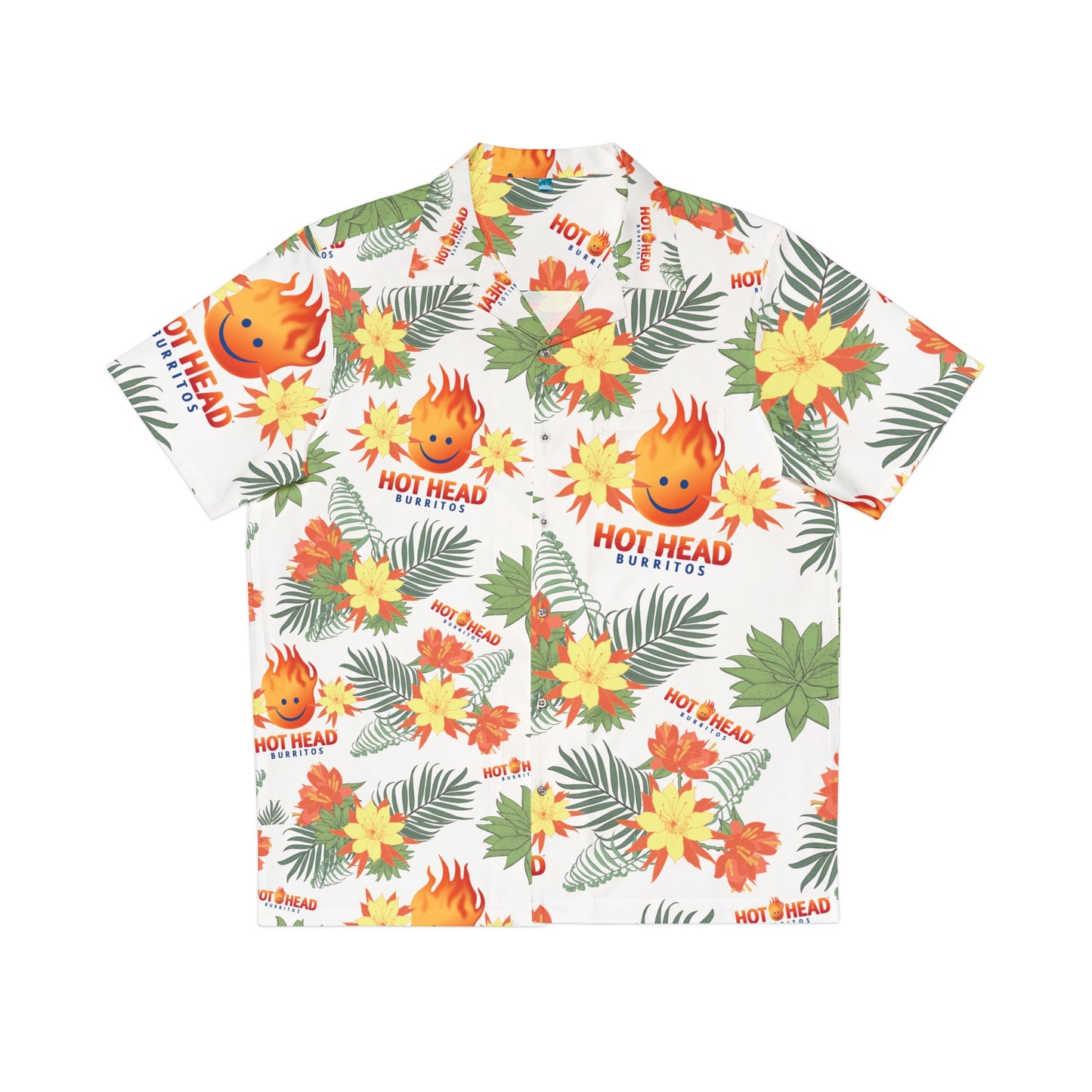 Hot Head Burrito Hawaiian Shirt Multicolor