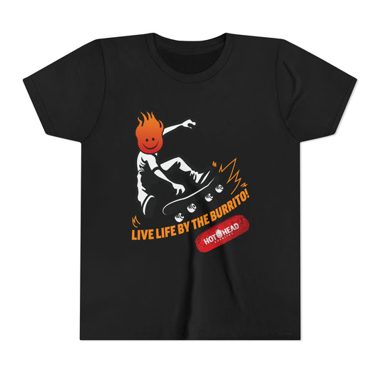 LIVE LIFE BY THE BURRITO - Youth tee