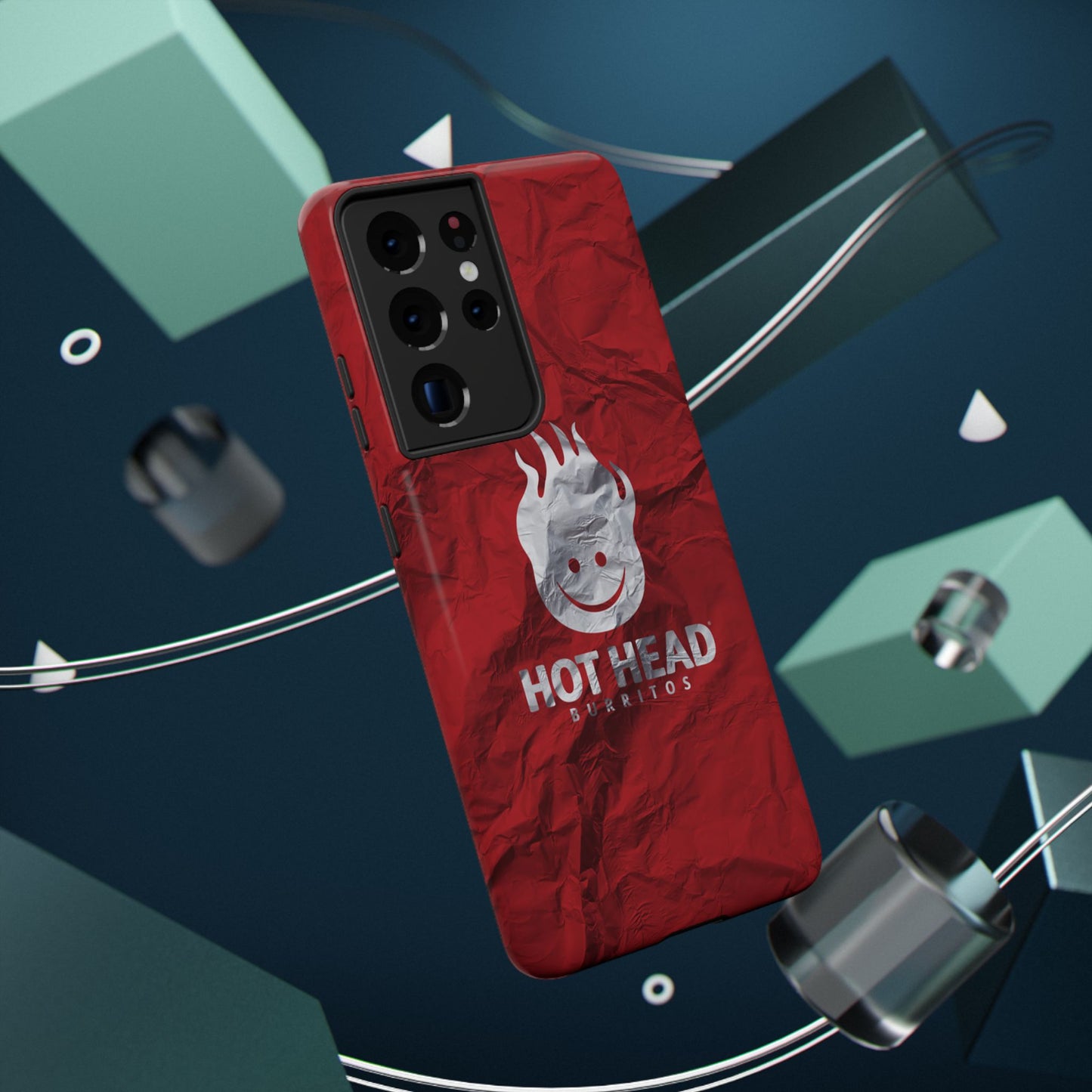 THE RED FOIL PHONE - Impact-Resistant Phone Case
