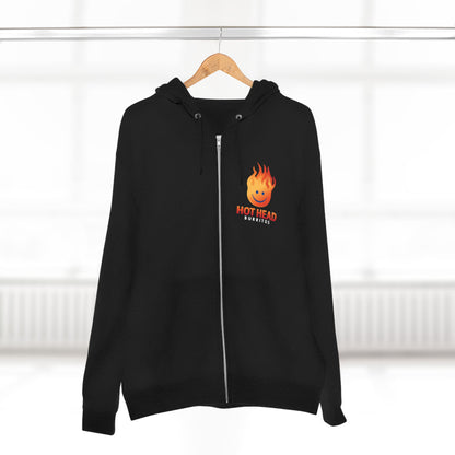 HOT HEAD ZIP HOODIE