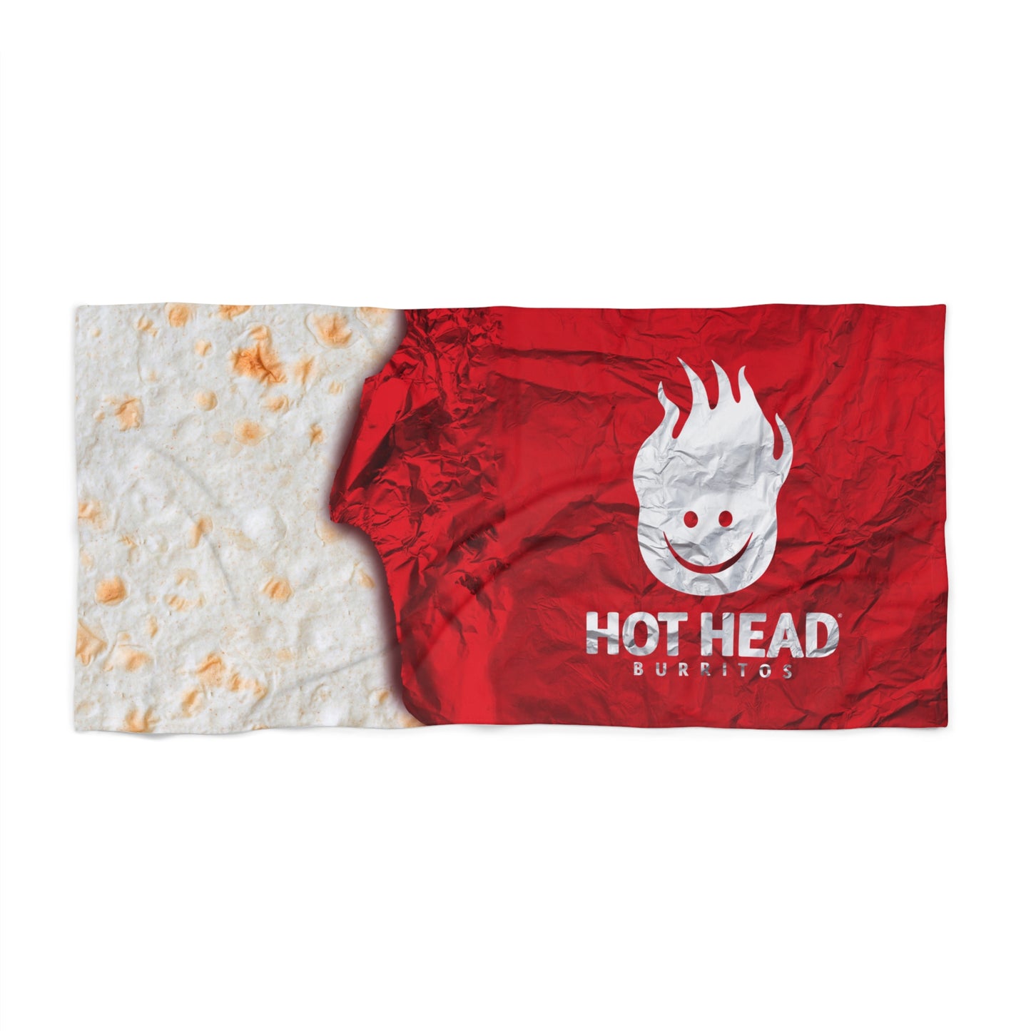 Ripped Foil Burrito Towel