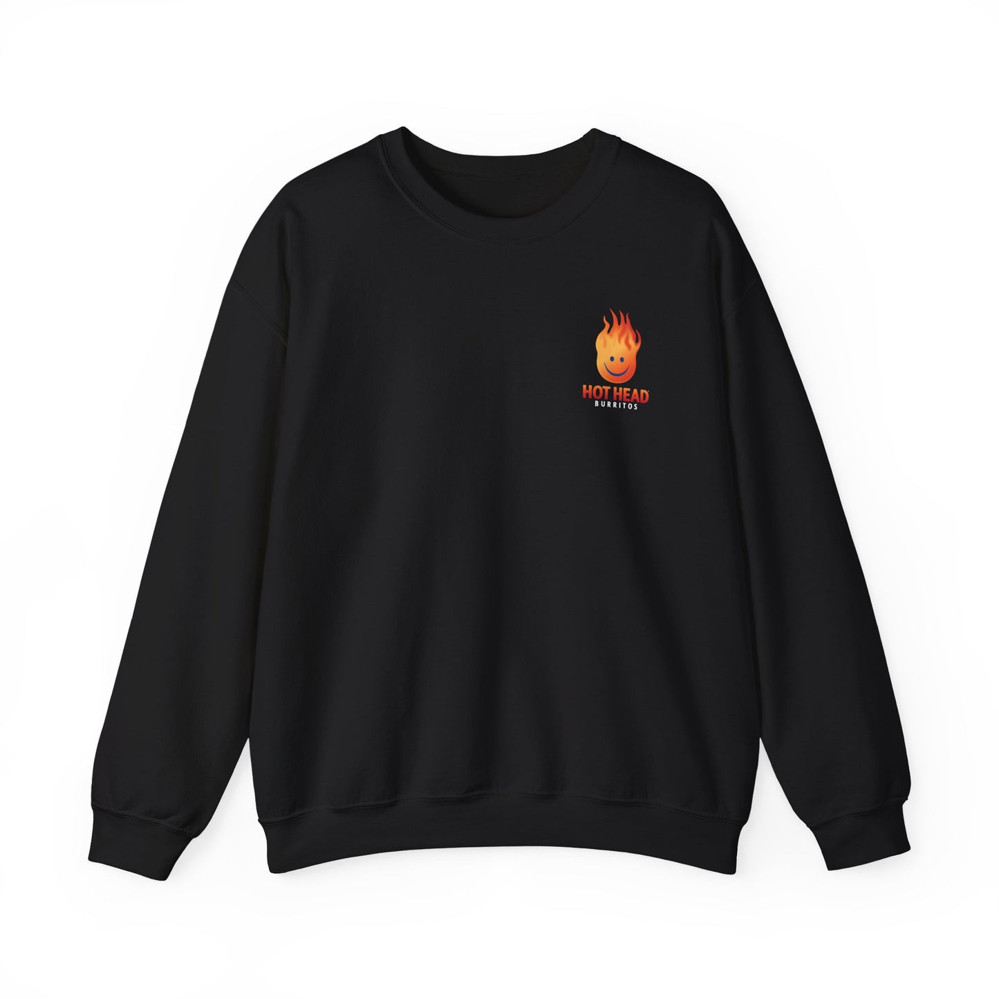 Attractive crewneck sweater - burrito powered