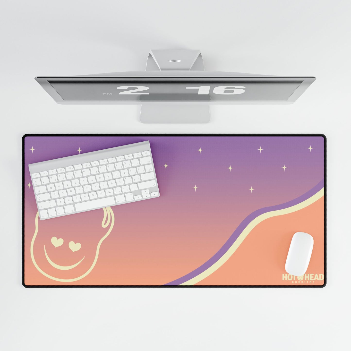 Hot Head Burritos Desk Mat - Girlypop Dream
