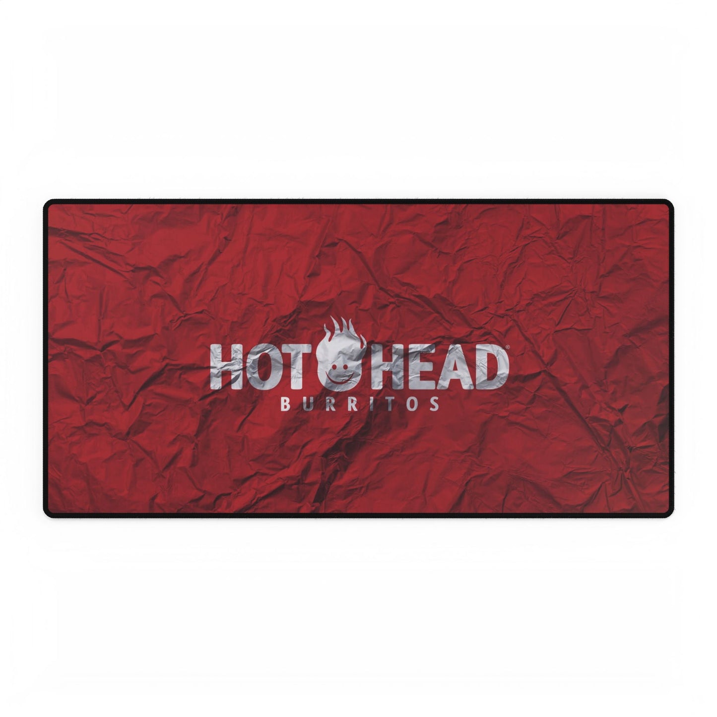 Hot Head Burritos Desk Mat - Red Foil