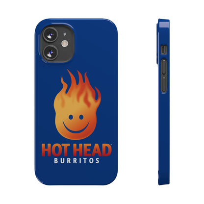 Hot Head Burritos Slim Phone Case - Fun & Playful Design for Fast Food Lovers