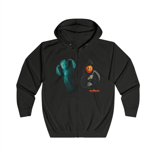Spooky Vibe ZIP-UP HOODIE