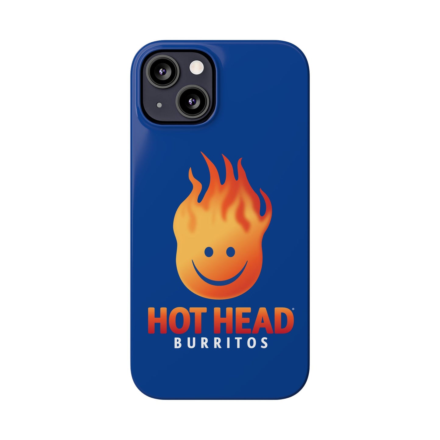 Hot Head Burritos Slim Phone Case - Fun & Playful Design for Fast Food Lovers