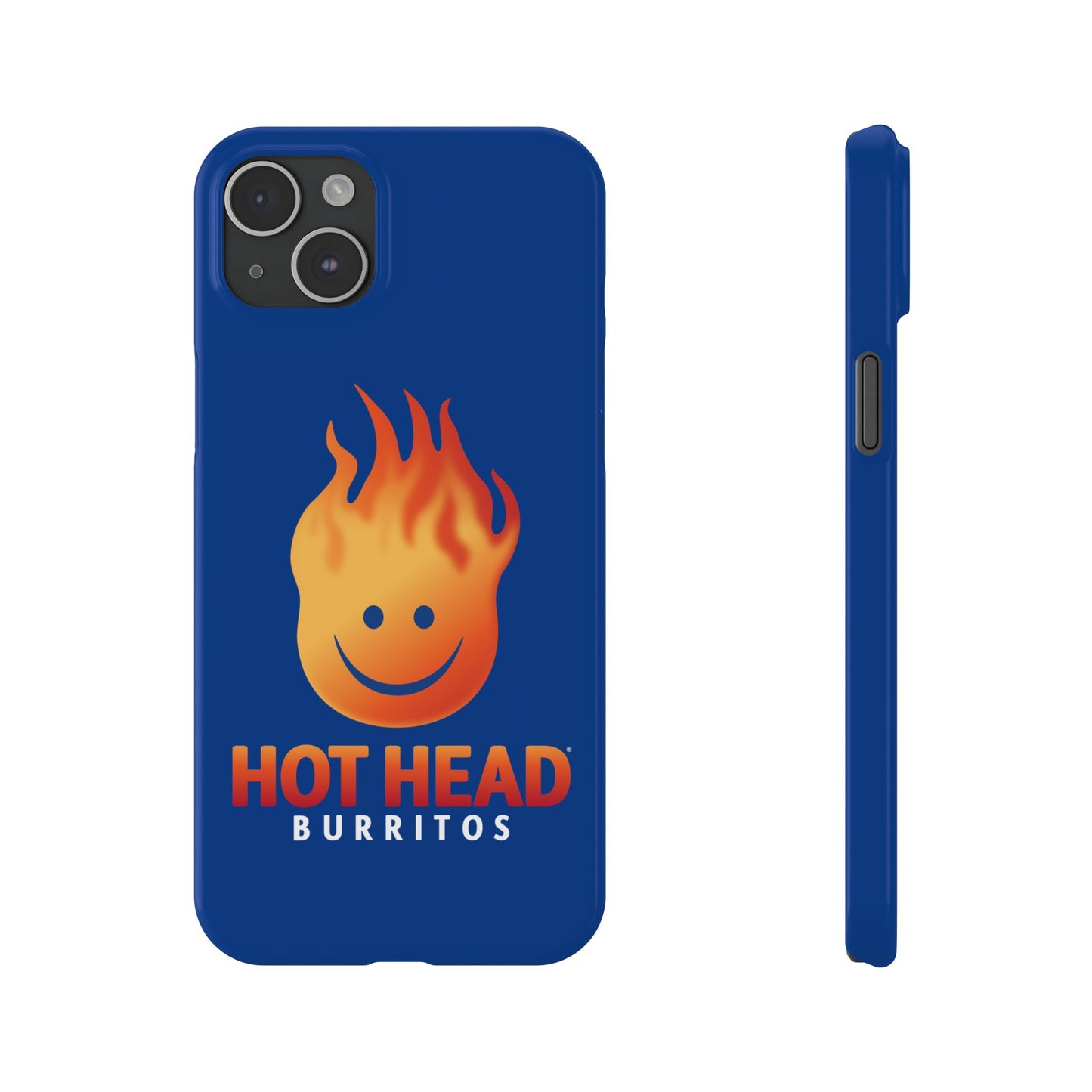 Hot Head Burritos Slim Phone Case - Fun & Playful Design for Fast Food Lovers