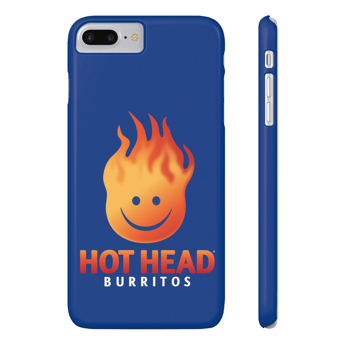 Hot Head Burritos Slim Phone Case - Fun & Playful Design for Fast Food Lovers