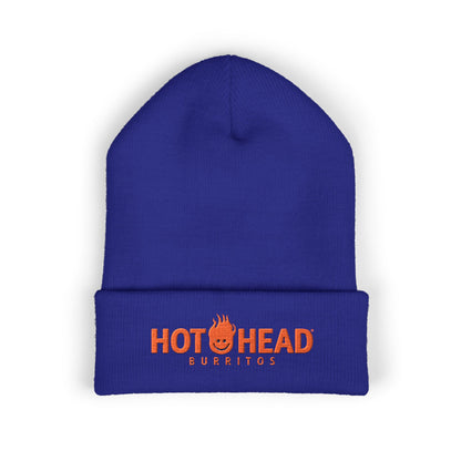 BEANIE embroidered BLUE