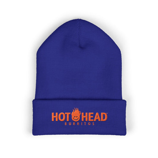 BEANIE embroidered BLUE