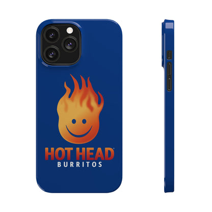 Hot Head Burritos Slim Phone Case - Fun & Playful Design for Fast Food Lovers