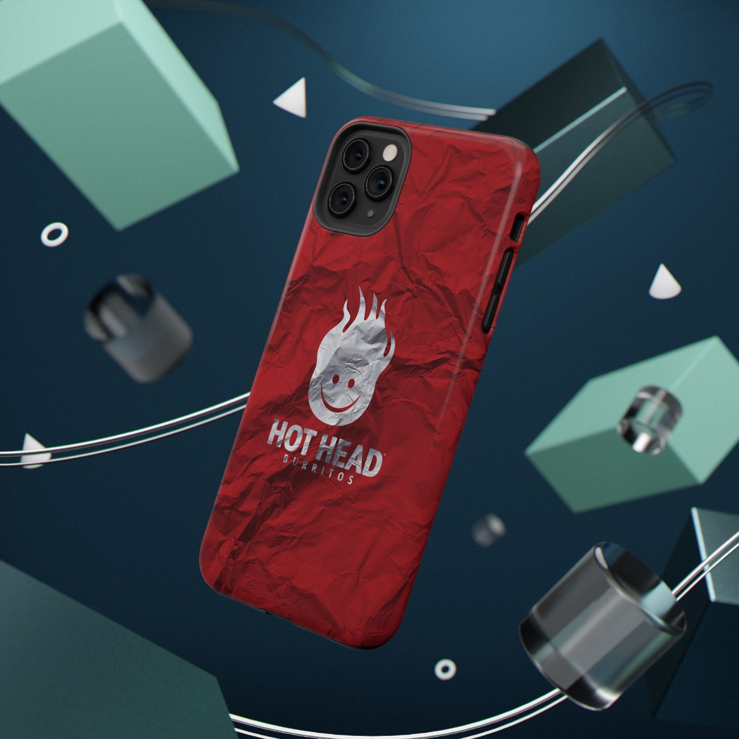 THE RED FOIL PHONE - Impact-Resistant Phone Case