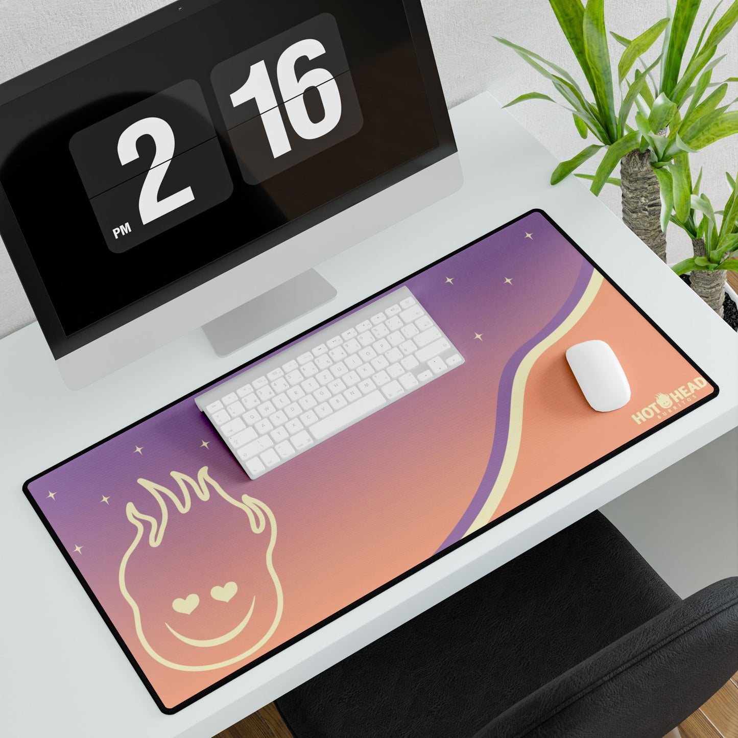 Hot Head Burritos Desk Mat - Girlypop Dream