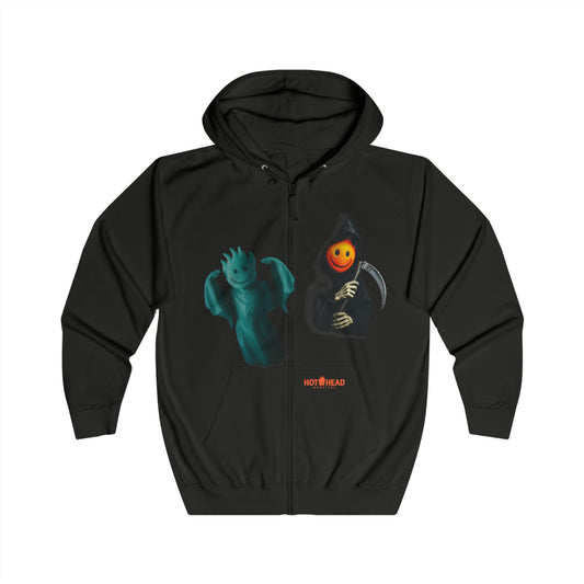 Spooky Vibe ZIP-UP HOODIE